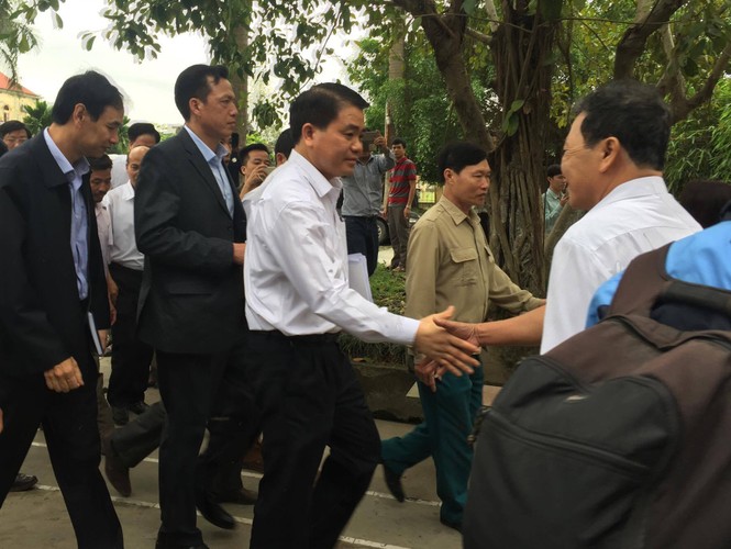 Toàn cảnh cuộc đối thoại giữa Chủ tịch Hà Nội và người dân Đồng Tâm - ảnh 3