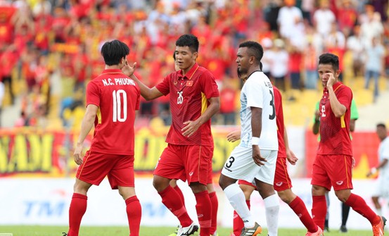Văn Hậu tỏa sáng, U22 Việt Nam thắng '4 sao' trận đầu SEA Games - ảnh 4