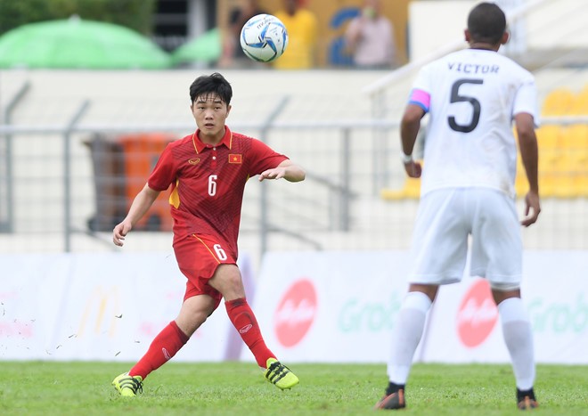 Văn Hậu tỏa sáng, U22 Việt Nam thắng '4 sao' trận đầu SEA Games - ảnh 6