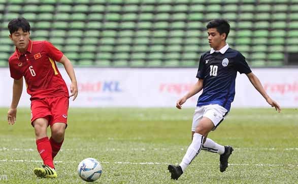 Công Phượng lập cú đúp, U22 Việt Nam đánh bại Campuchia - ảnh 9