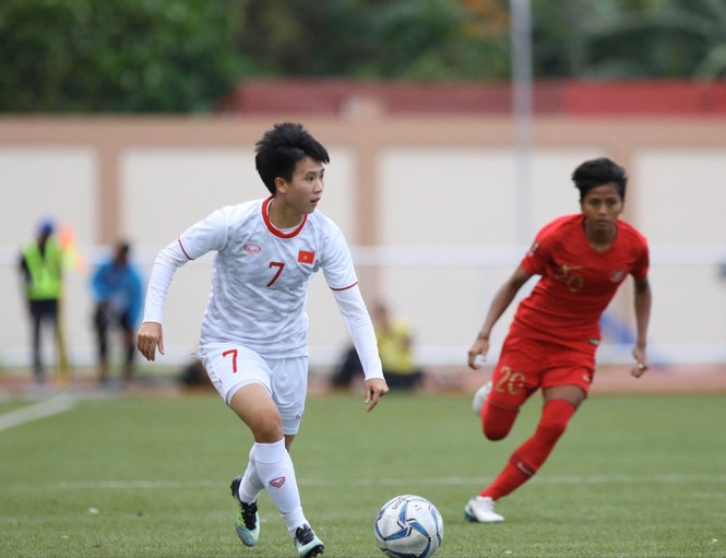 Thắng Indonesia 6-0, tuyển nữ Việt Nam vào bán kết SEA Games 30 - ảnh 3