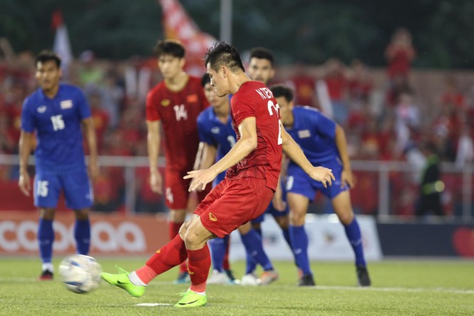 Tiến Linh lập cú đúp, U22 Việt Nam loại Thái Lan khỏi SEA Games 30 - ảnh 14