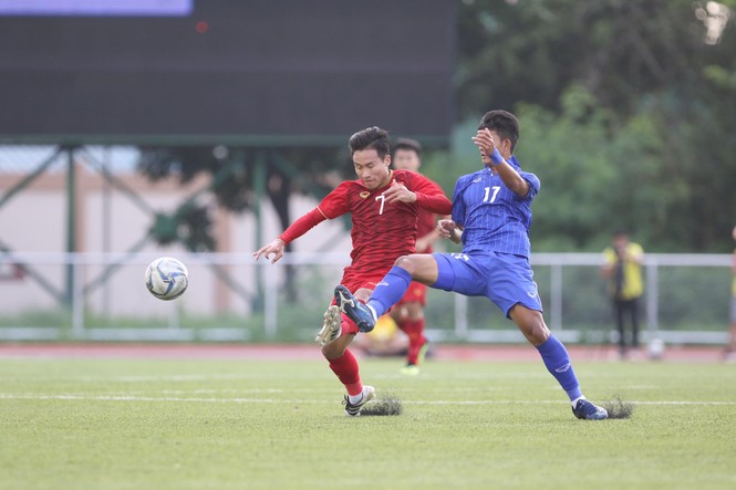 Tiến Linh lập cú đúp, U22 Việt Nam loại Thái Lan khỏi SEA Games 30 - ảnh 11