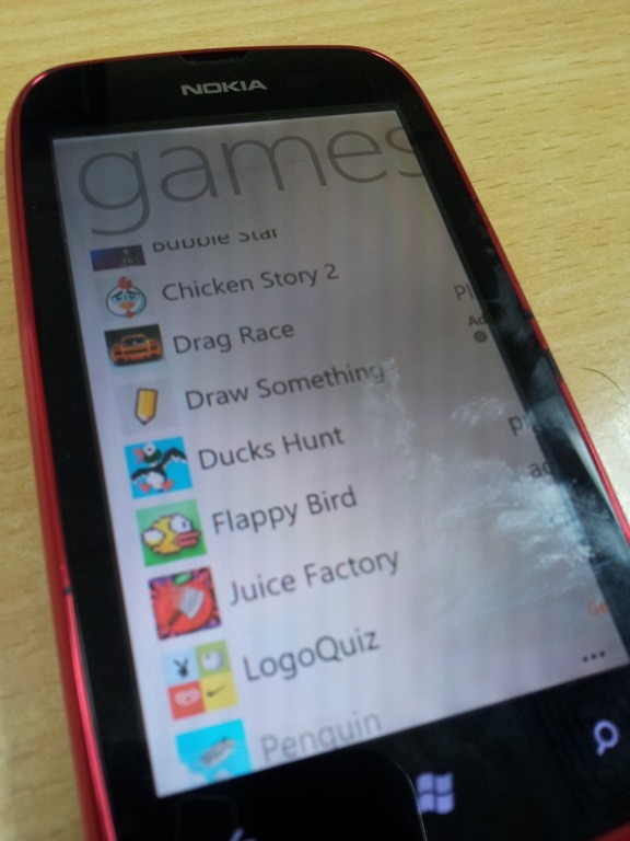 Flappy Bird nhái xuất hiện trên Windows Phone - ảnh 1
