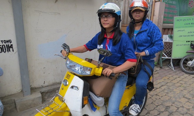 Tiếp sức mùa thi: Xe ôm miễn phí và giá rẻ - ảnh 9