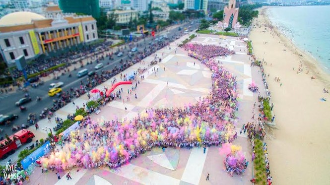 Sôi động Đường chạy Sắc màu tuổi trẻ - Tôi yêu Tổ quốc tôi - ảnh 1
