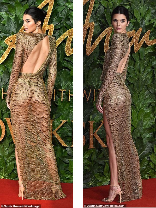 Kendall Jenner diện đầm xuyên thấu không nội y ‘náo loạn’ sự kiện - ảnh 7
