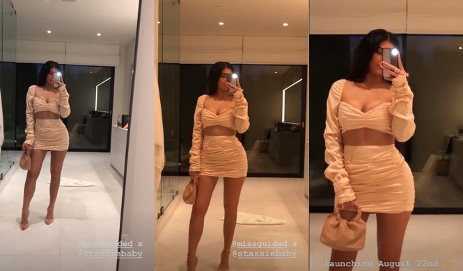 Kylie Jenner diện váy ‘hở trên, ngắn dưới’ khoe đường cong nóng bỏng - ảnh 5