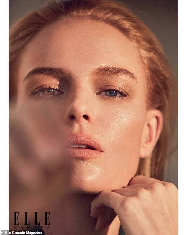 Mỹ nhân Kate Bosworth phanh áo khoe ngực trần trên bìa tạp chí - ảnh 6