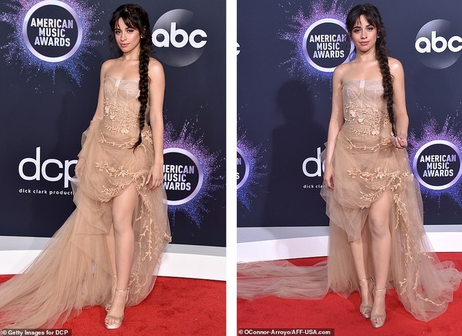 American Music Awards 2019: Dàn mỹ nhân chuộng mốt khoe vòng một - ảnh 4