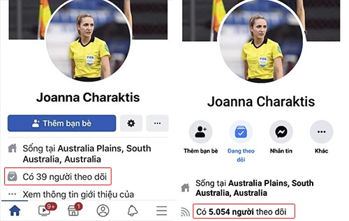 Nữ trọng tài trận Việt Nam - Thái Lan khóa Facebook - ảnh 1