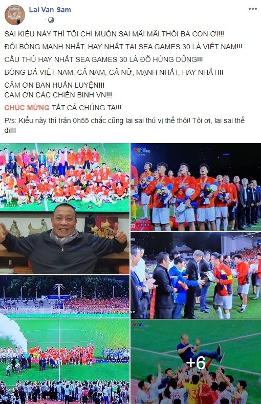 Sau tuyên bố 'sốc', MC Lại Văn Sâm gọi tên cầu thủ đá hay nhất SEA Games 30 - ảnh 1