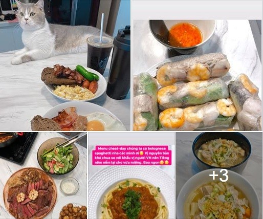 Sao Việt cách ly ngày 4: Kim Lý mặc váy Hồ Ngọc Hà, Châu Bùi khoe ảnh nội y - ảnh 5