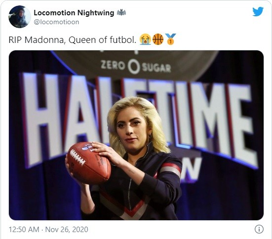 Huyền thoại Maradona qua đời, dân mạng lại tưởng nhớ Madonna và gọi là 'nữ hoàng bóng đá' - ảnh 2