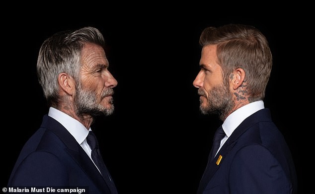 David Beckham bất ngờ hóa ông lão 70 tuổi - ảnh 2
