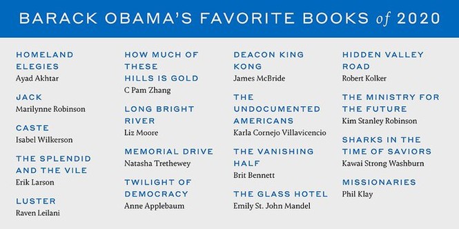 Ông Obama tiết lộ phim, ca khúc và sách yêu thích nhất năm 2020 - ảnh 1