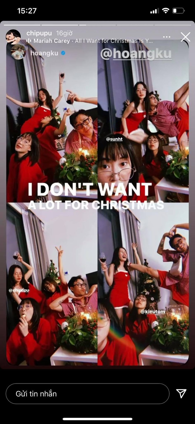 Chi Pu hóa ‘bà già Noel’ gợi cảm, nhảy sexy đón Giáng sinh - ảnh 3