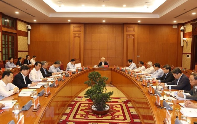 Tổng Bí thư, Chủ tịch nước chủ trì họp Thường trực Ban chỉ đạo về chống tham nhũng - ảnh 4