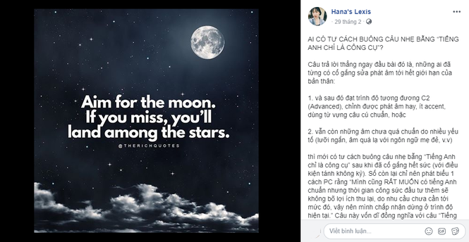 Câu chuyện giữa Hana's Lexis và Giang Ơi: Bạn nghĩ tiếng Anh quan trọng ngữ âm hay cách truyền tải? - ảnh 2