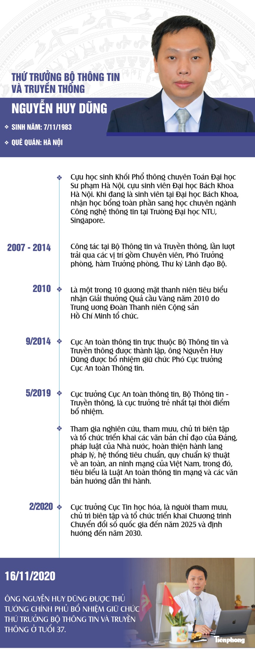Chân dung Thứ trưởng trẻ nhất Việt Nam - ảnh 1