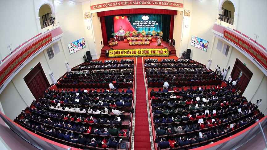 Lãnh đạo Đảng, Nhà nước dự Đại hội Đảng bộ tỉnh Hà Nam - ảnh 13