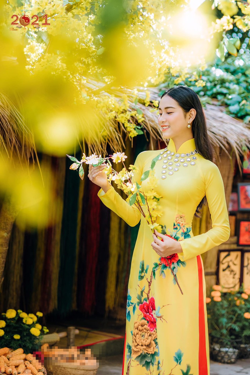 Top 5 Người đẹp Biển HHVN 2020 khoe đường cong quyến rũ với áo dài - ảnh 2