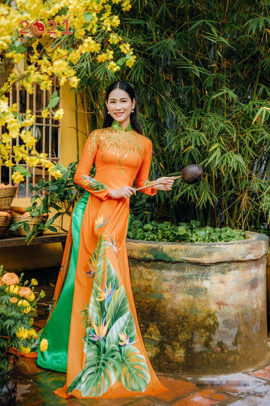 Top 5 Người đẹp Biển HHVN 2020 khoe đường cong quyến rũ với áo dài - ảnh 6