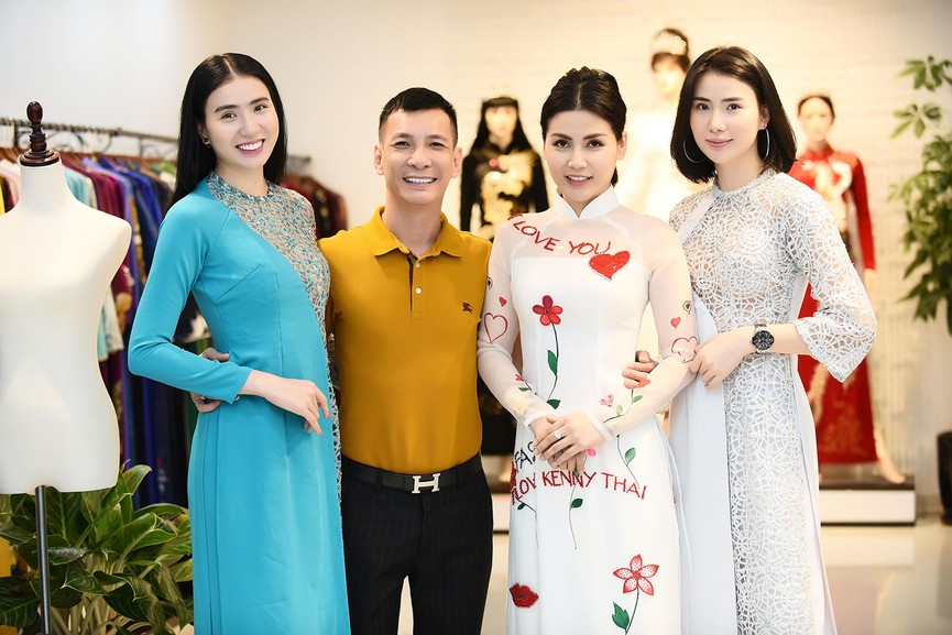 Bạn gái Công Lý đi thử áo dài giữa tin đồn sắp kết hôn - ảnh 11