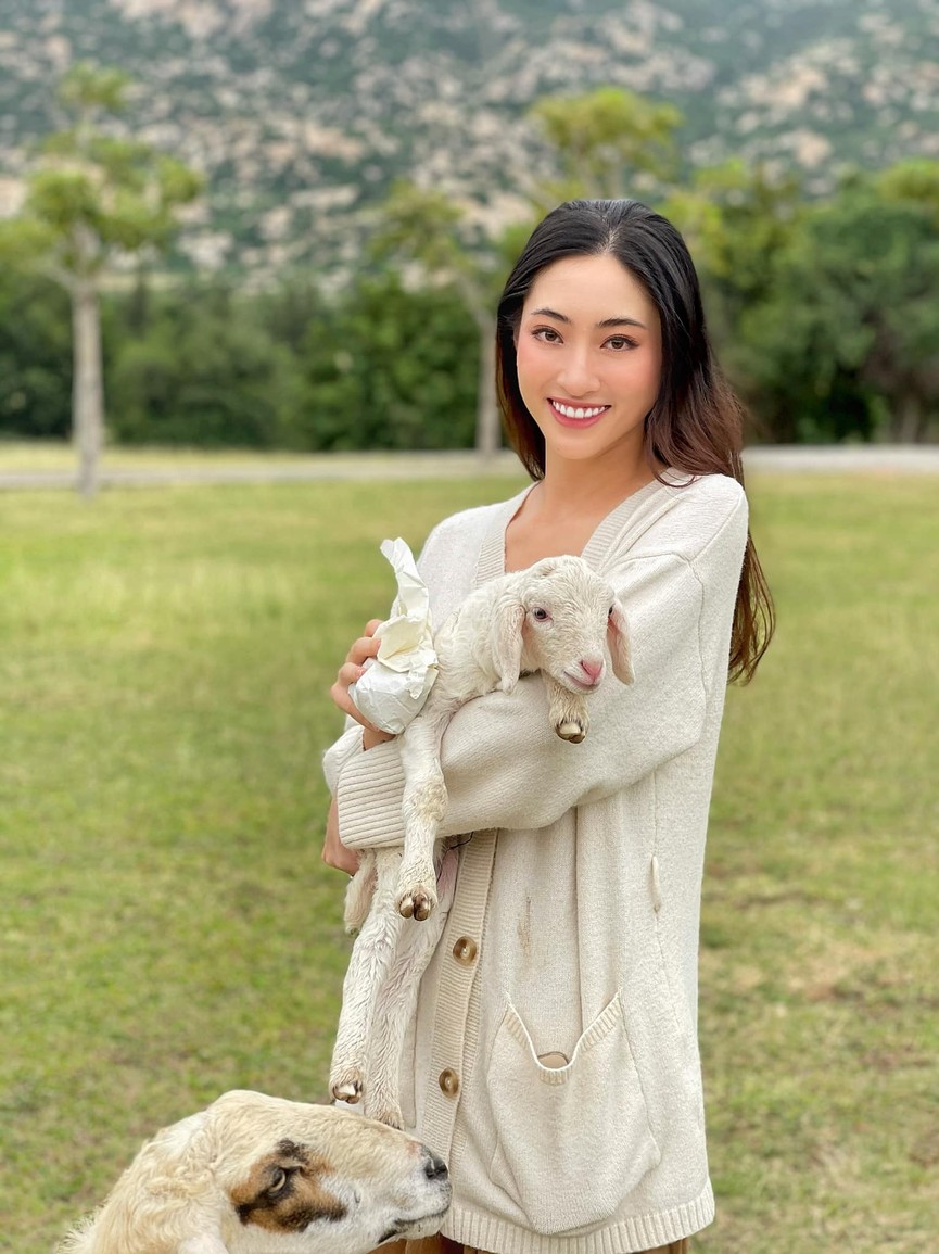 Minh Tú khoe vòng ba 'ngoại cỡ' khiến fans 'choáng váng', Kiều Loan diện váy cúp ngực sexy - ảnh 15