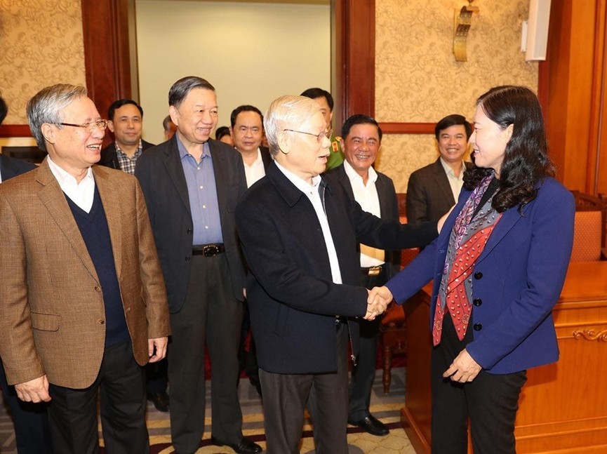 Tổng Bí thư, Chủ tịch nước chủ trì phiên họp về phòng chống tham nhũng - ảnh 3