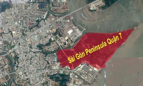 Siêu dự án Saigon Peninsula có vị trí đắc địa, vốn đầu tư lên tới 6 tỷ USD.