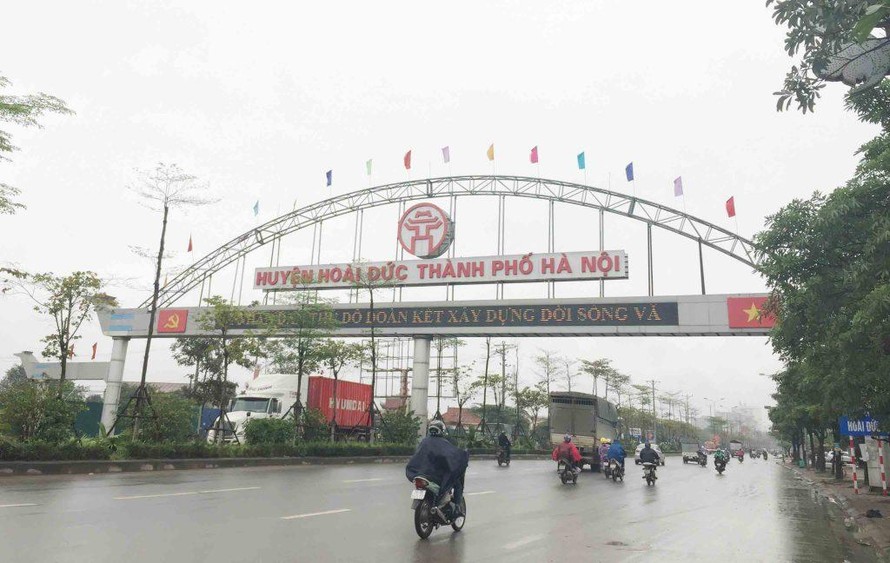 Hoài Đức là một trong 5 huyện được phê duyệt phát triển thành quận trong tương lai