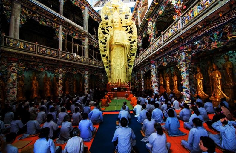 Tượng Phật Quan Thế Âm Bồ Tát trong nhà cao nhất Việt Nam