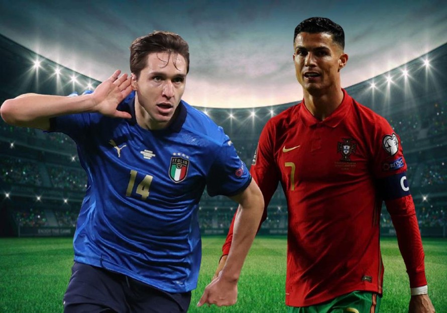 Italia có thể gặp Bồ Đào Nha ở trận tranh vé vớt World Cup