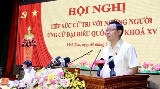 Chủ tịch Quốc hội Vương Đình Huệ: Đem hết tâm huyết thực ...