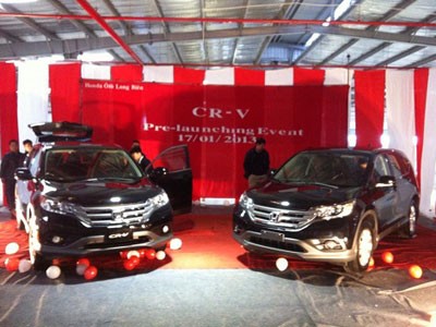Lộ ảnh Honda CR-V 2013 sắp ra mắt tại Việt Nam
