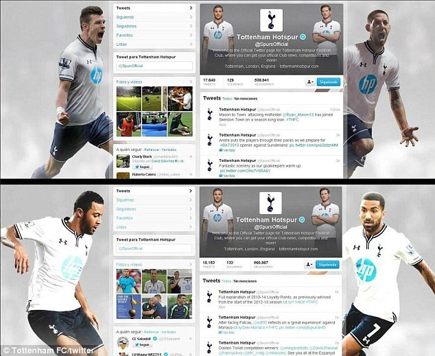Tottenham xóa ảnh Bale trên tài khoản Twitter