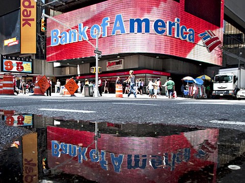 Bank of America, ngân hàng lớn nhất nước Mỹ. Ảnh minh họa