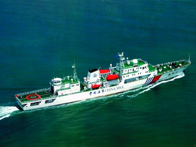Tàu giám sát biển lớn nhất của Trung Quốc, Haixun 31 vừa có hành trình đi ngang Biển Đông khiến các nước trong khu vực lo ngại Ảnh: Xinhua