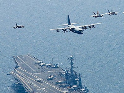 Hải quân Hàn Quốc và Mỹ đang tập trận chung ở Hoàng Hải