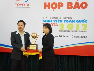 Sắp diễn ra VCK Bóng chuyền Sinh viên Toyota 2012