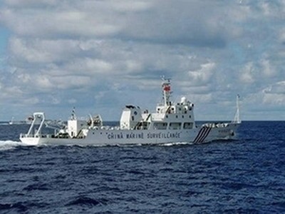 Phản đối tàu hải giám Trung Quốc đóng ở Hoàng Sa