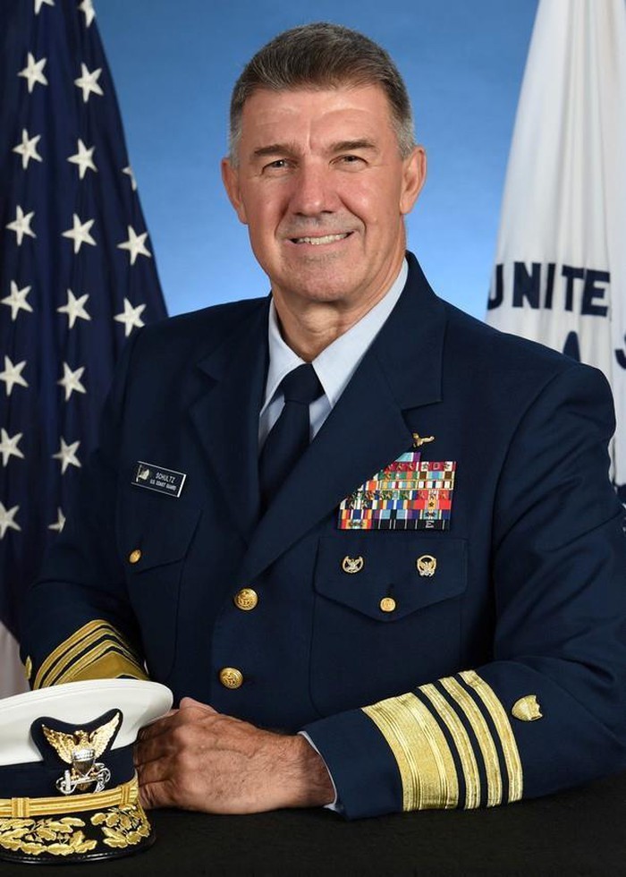 Đô đốc Karl L. Schultz, Tư lệnh lực lượng Tuần duyên Mỹ. (Ảnh: BNG Mỹ)