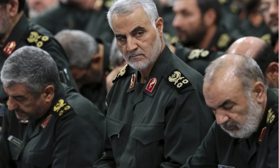 Tướng Soleimani bị Mỹ ám sát bằng một tấn công bằng máy bay không người lái. (Ảnh: AP)