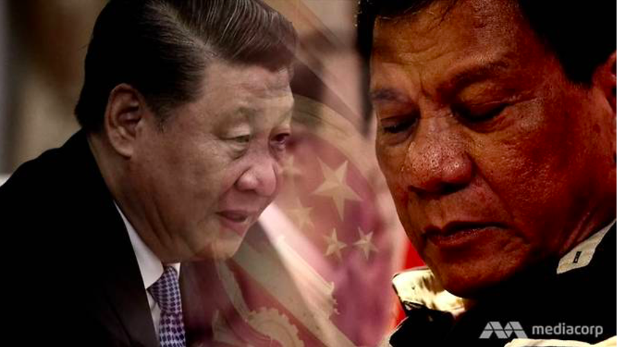 Chính sách Trung Quốc của Tổng thống Philippines Rodrigo Duterte được đánh giá là đã thất bại. (Ảnh: CNA)