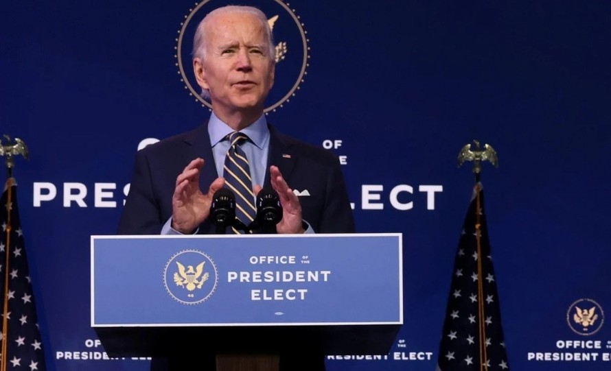 Tổng thống đắc cử Mỹ Joe Biden. (Ảnh: Reuters)