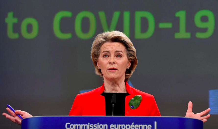 Chủ tịch Uỷ ban châu Âu Ursula von der Leyen. (Ảnh: Reuters)