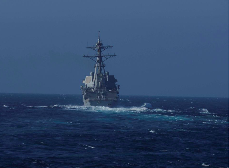 Tàu khu trục tên lửa USS Chafee của Mỹ. (Ảnh: US Navy)