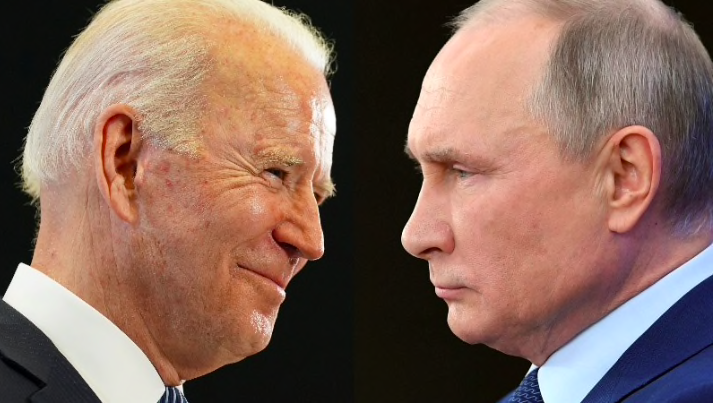Tổng thống Mỹ Joe Biden và Tổng thống Nga Putin