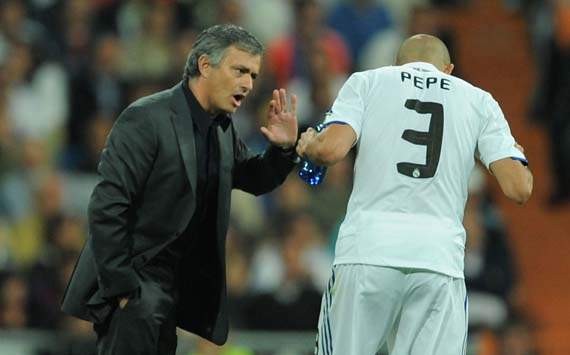 Mourinho rất không hài lòng về hành động thiếu kiếm chế của Pepe